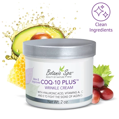 CoQ-10™ Plus Wrinkle Cream with Hyaluronic Acid, Vitamins A, C & E
