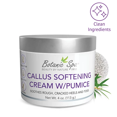 New & Improved Callus Softening Cream with Pumice