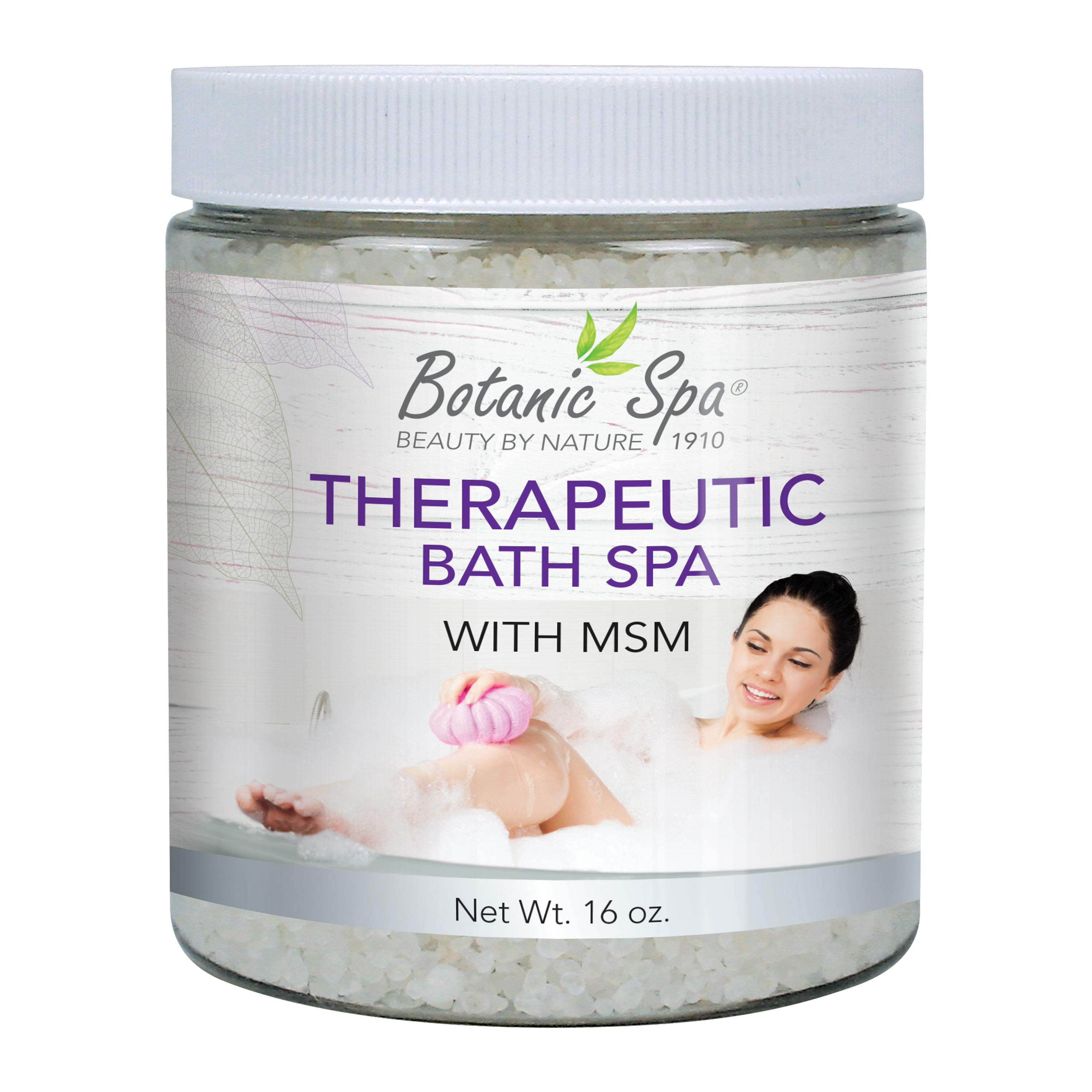 Botanic Spa Therapeutic Bath Spa with MSM - 16 Oz