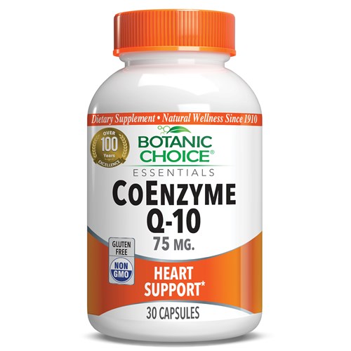 CoEnzyme Q10 75mg - Heart Support Supplement - 30 Capsules