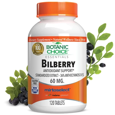Bilberry Extract Standardized for 36% Anthocyanosides