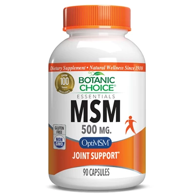 MSM 500 mg.