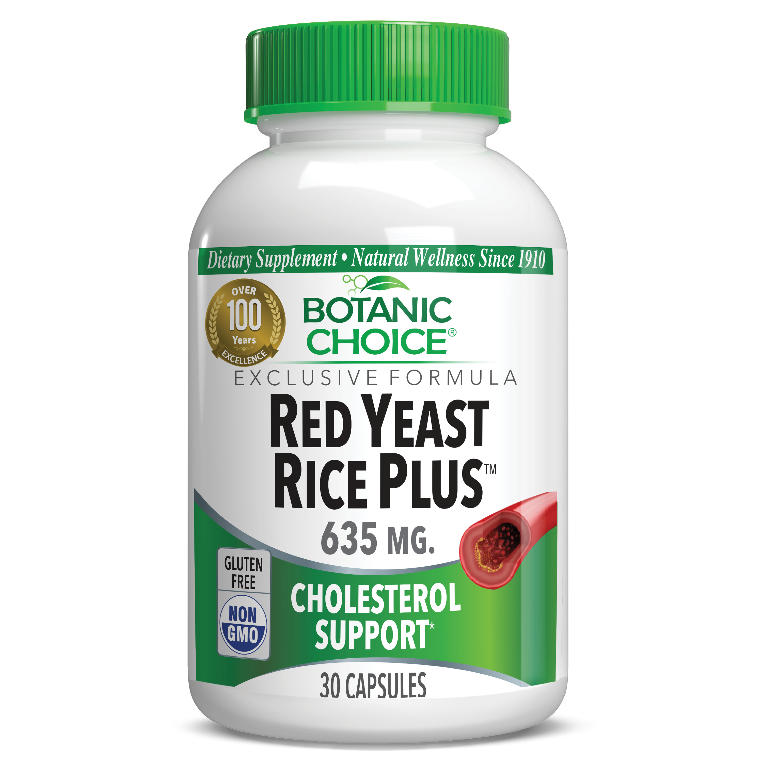 Botanic Choice Red Yeast Rice Plus™ - 30 Capsules