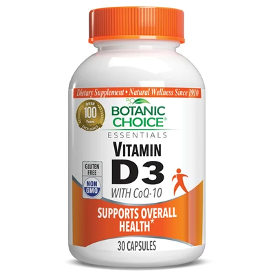 Vitamin D3 with CoQ-10