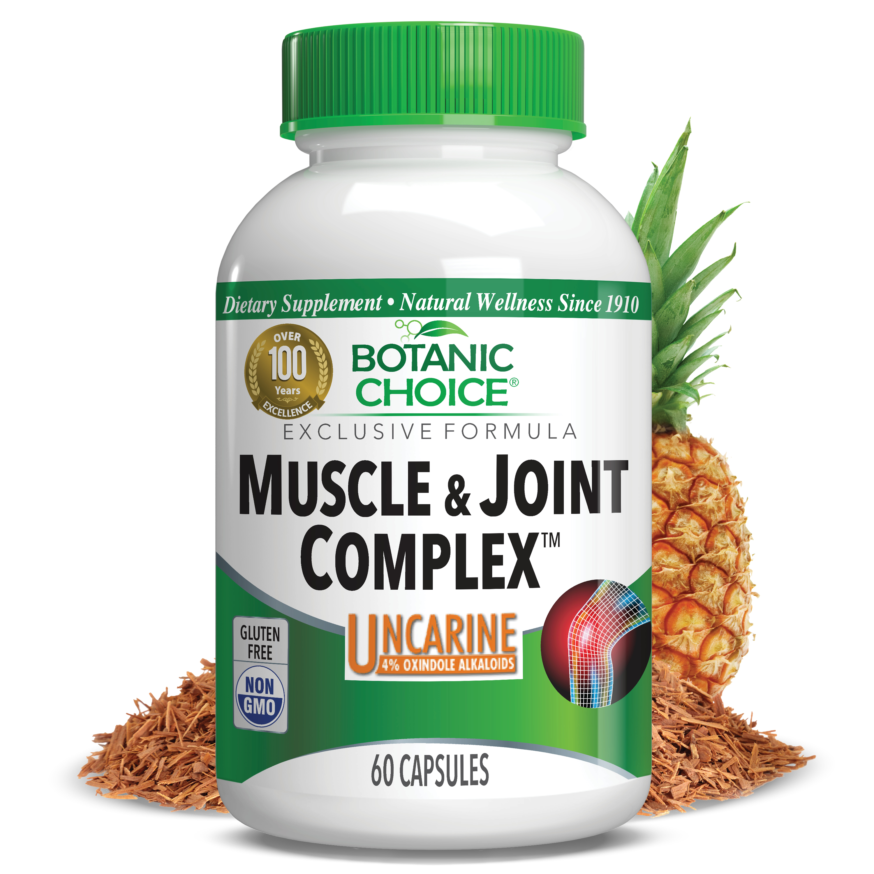 Botanic Choice Muscle & Joint Complex - Joint Support Supplement - 60 Capsules