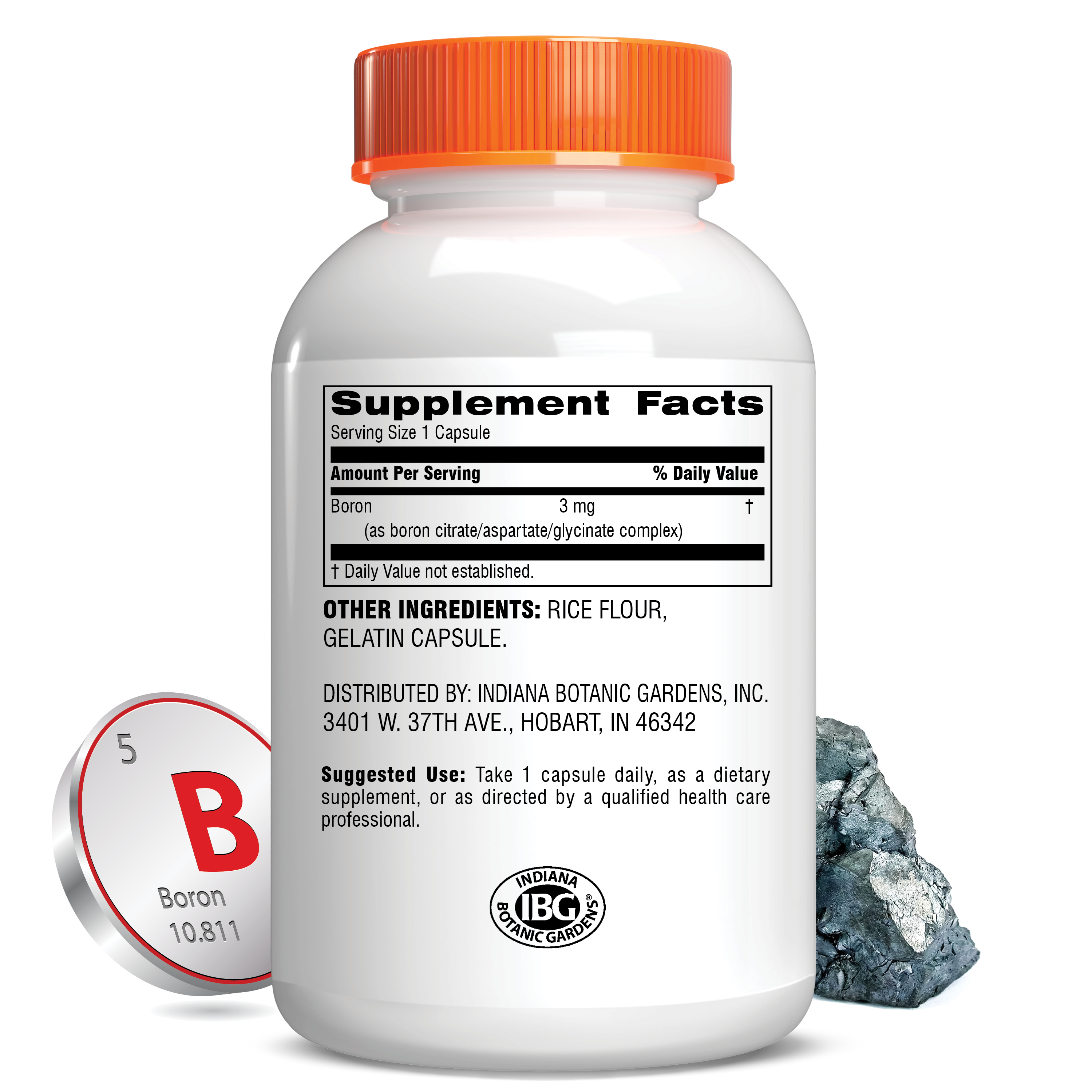 Buy Super Boron Complex 3 mg. - 90 capsules - Botanic Choice