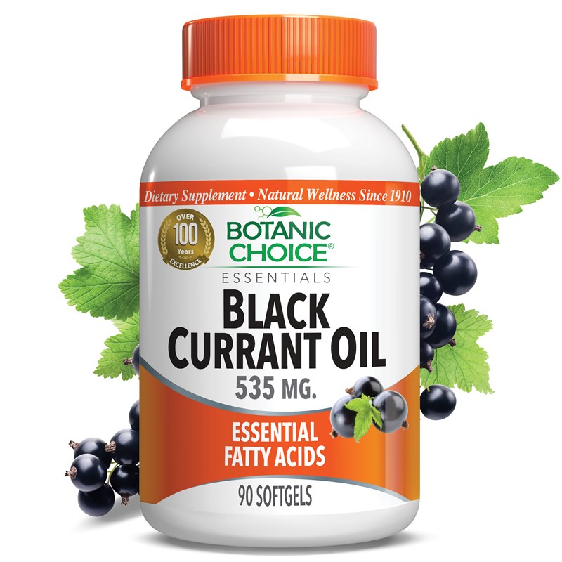 Black Currant Oil 535 mg. (GLA 80 mg.)
