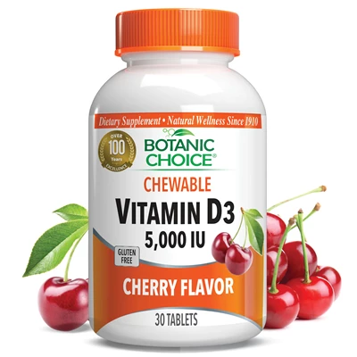 Chewable Vitamin D3 5000 IU