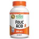 Botanic Choice - Folic Acid 800 mcg. - 250 tablets