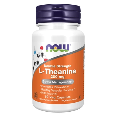 Now Foods <br> L-Theanine 200 mg