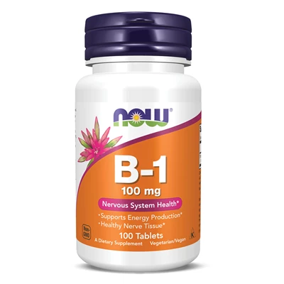 Now Foods <br> Vitamin B-1 100 mg Tablets