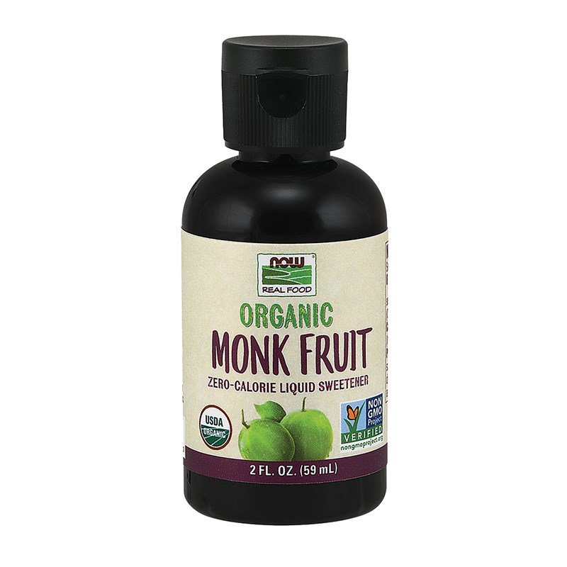 Now Foods <br> Monk Fruit Liquid, Organic
