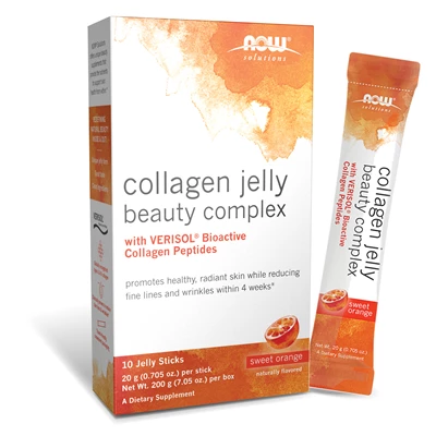 Now Foods Collagen Jelly Beauty Sweet Orange