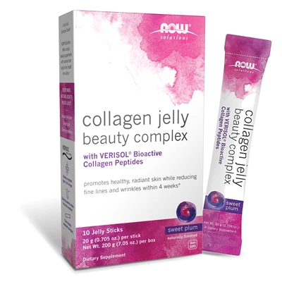 Now Foods Collagen Jelly Beauty Sweet Plum