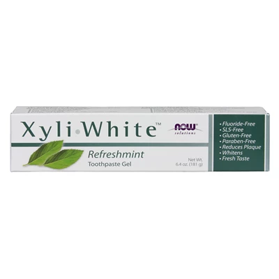 NOW Foods<br>Xyliwhite™ Refreshmint Toothpaste Gel