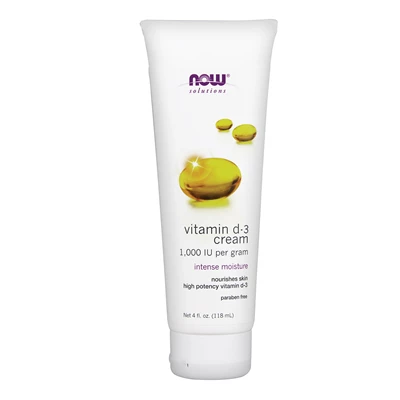 NOW Foods<br>Vitamin D-3 Cream