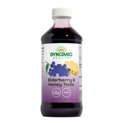 Dynamic Health <br> Elderberry & Honey Tonic Concentrate Liquid