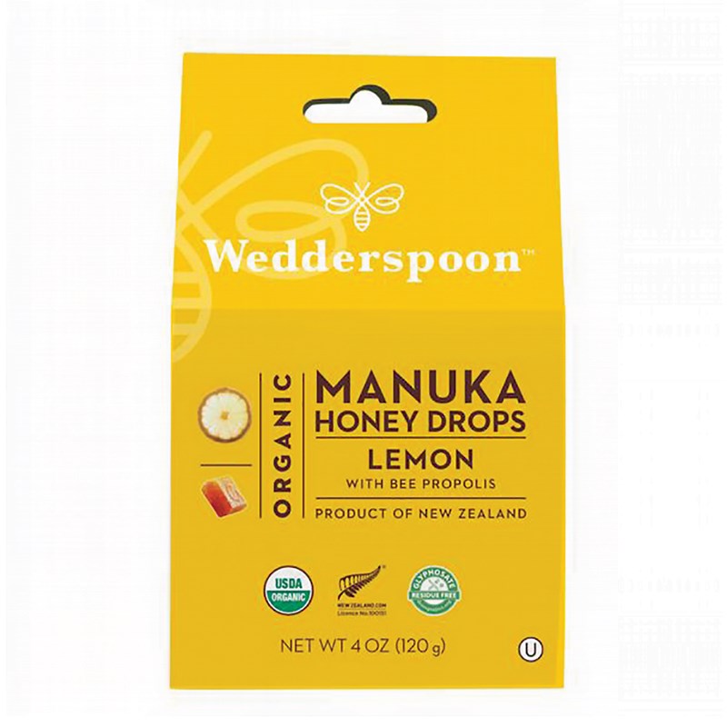 Organic Manuka Honey Drops<br>Lemon
