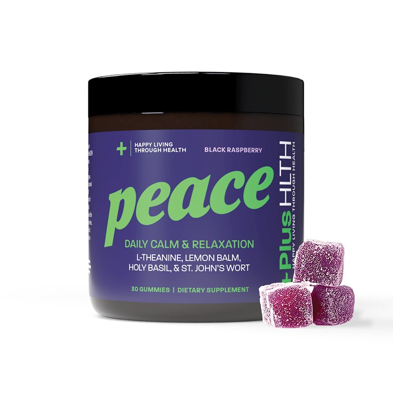 +PlusHLTH Peace Daily Calm & Relaxation Gummies