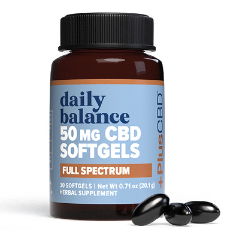 Maximum Strength CBD Softgels 50 mg.