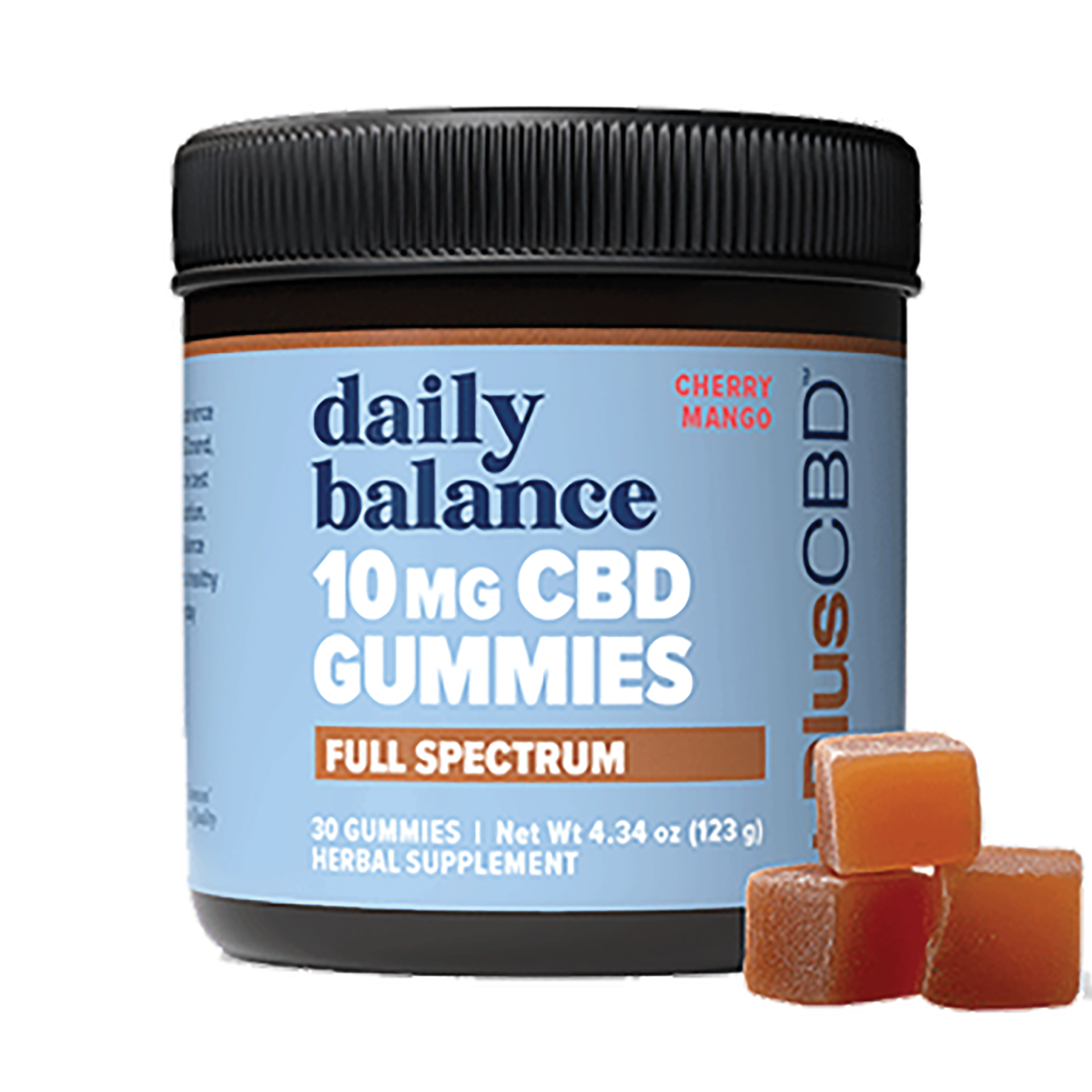 CV Sciences CBD Gummies 10mg Cherry Mango - 30 Gummies