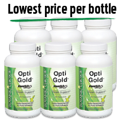 Opti Gold six-month supply