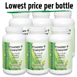 Prostate 9 Complex six-month supply