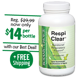 Respi Clear as low as $14 per bottle