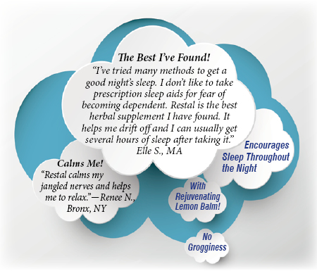 Restal with lemon balm benefits healthy sleep support